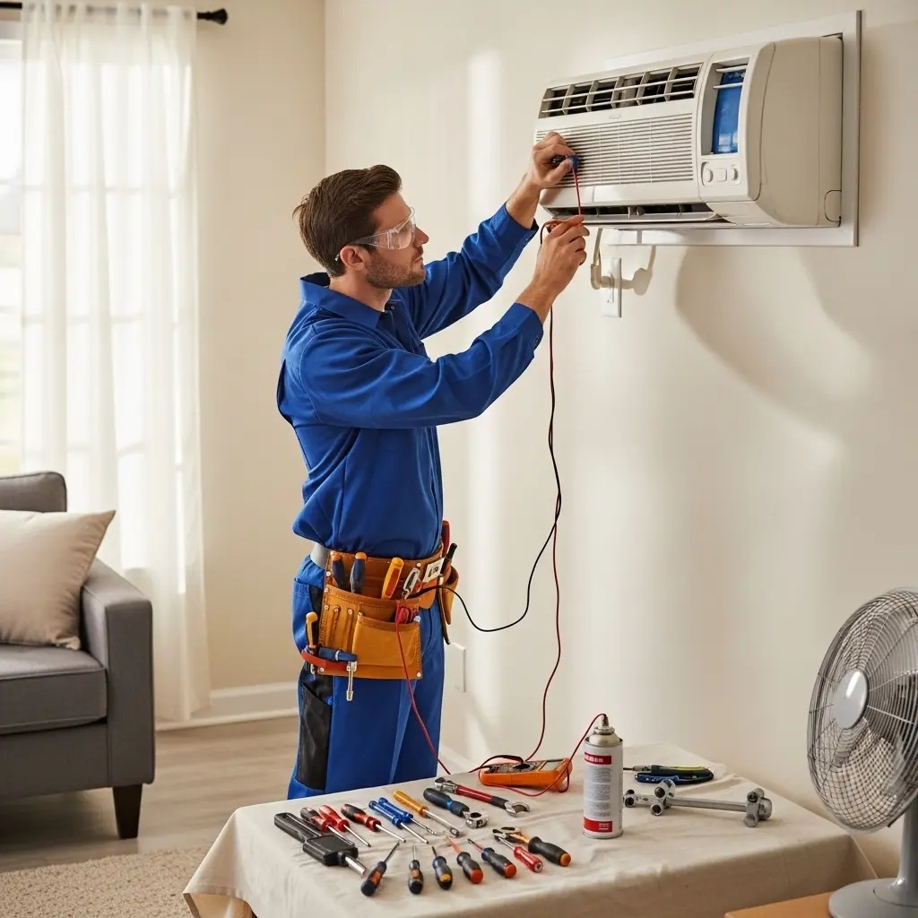 Gördes Tcl Tcl klima gaz dolumu ve bakım – Enerji verimliliği artırıldı. - Teknik servis örneği